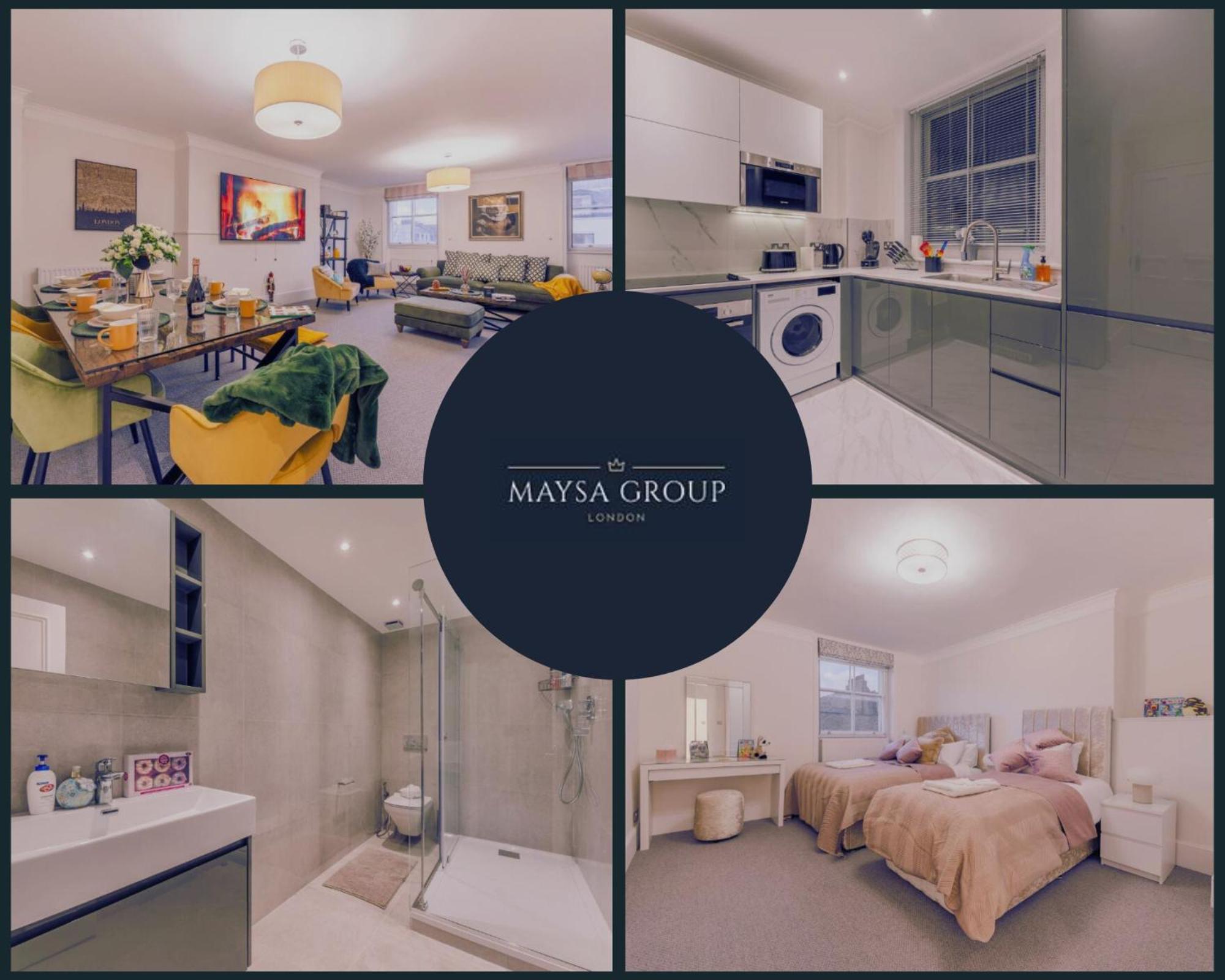 Modern Luxury 3bed 3bathroom Retreat 6hs * Londra